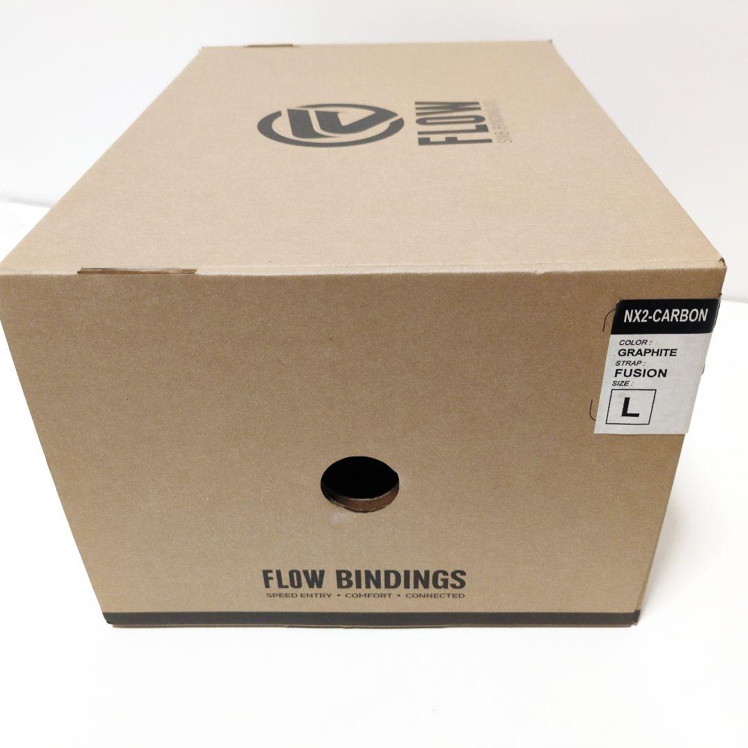 FLOW 【L 未使用に近い】NX2-CARBON FUSION ビンディング