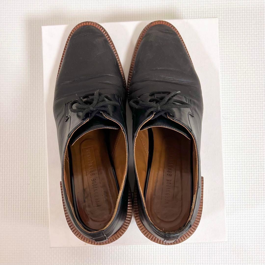 n*s様 【VERONIQUE BRANQUINHO】チャンキーヒール レザーシ