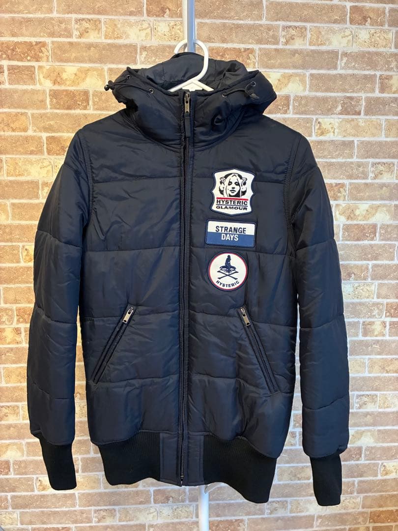 ヒステリックグラマー プリマロフトジャケット　刺繍ワッペン　未使用