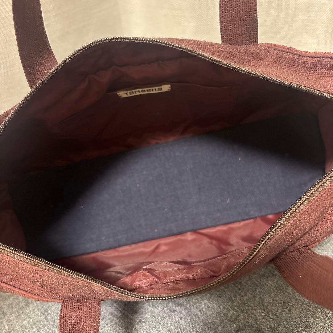 ⛄️ です。 TAMASHA バッグ　刺繍　ハンドバッグ