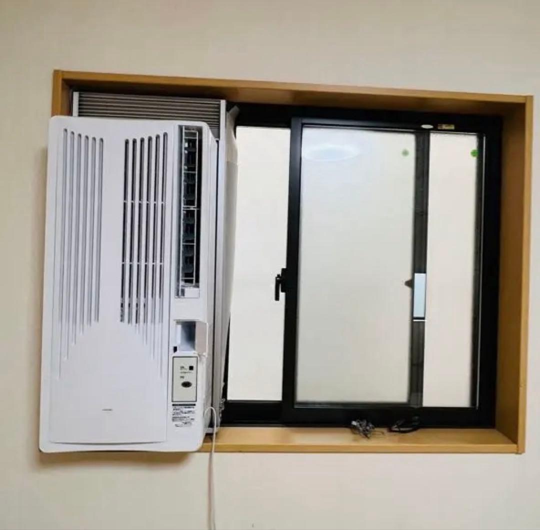 窓用エアコン 冷房機能 リモコン付き