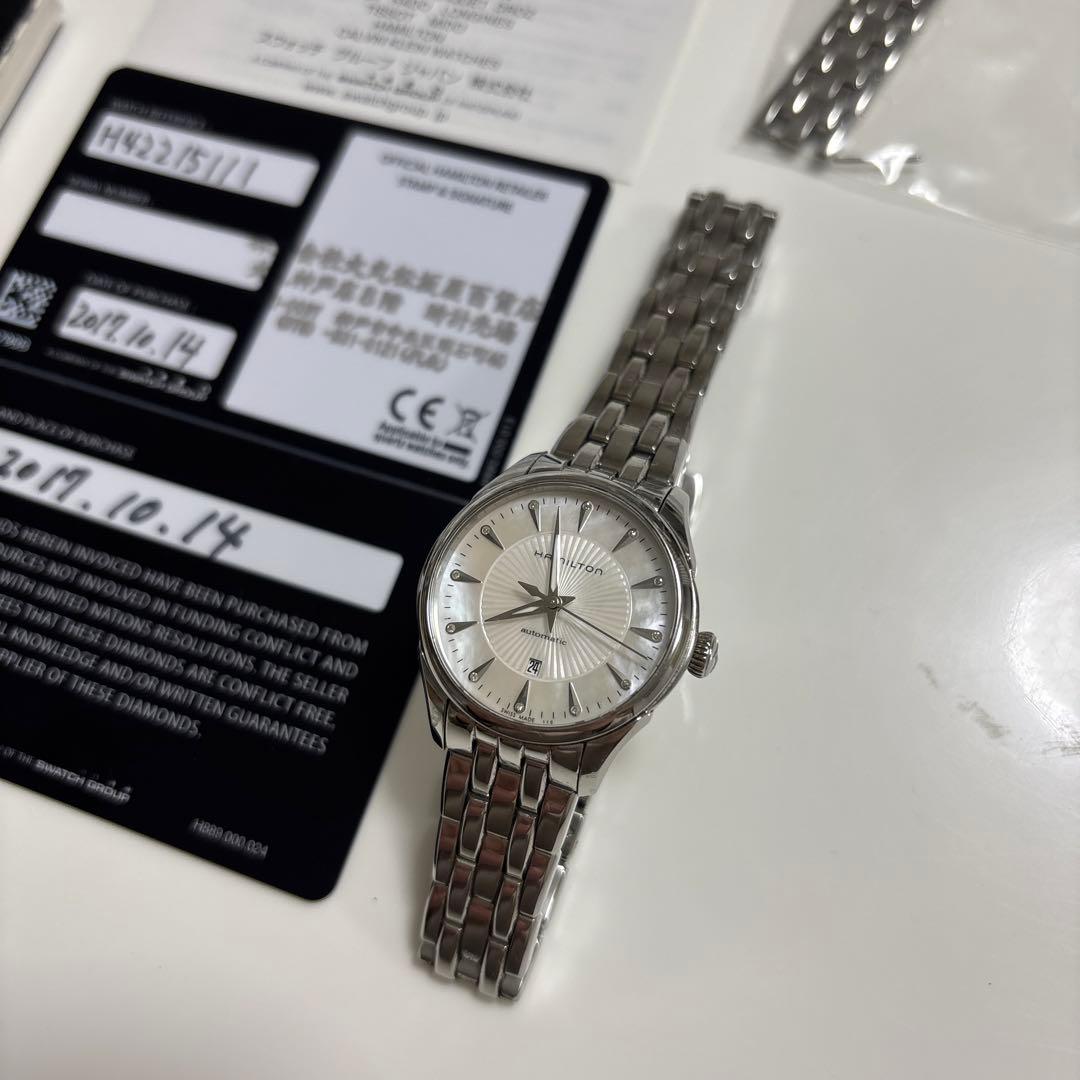 HAMILTON 腕時計 H42215111 ジャズマスター LADY AUTO