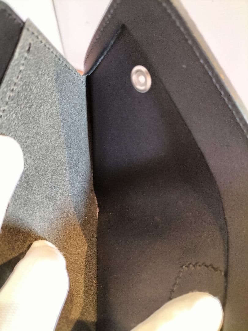 未使用品　アルズニ　パイソン　二つ折り財布　ウォレット　タイガーアイ