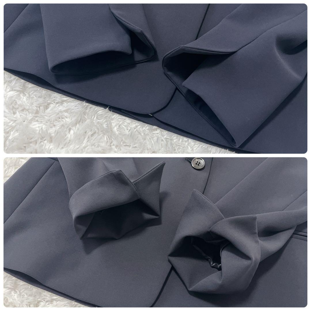 【極美品】ユナイテッドアローズ パンツスーツセットアップ ネイビー 未使用品