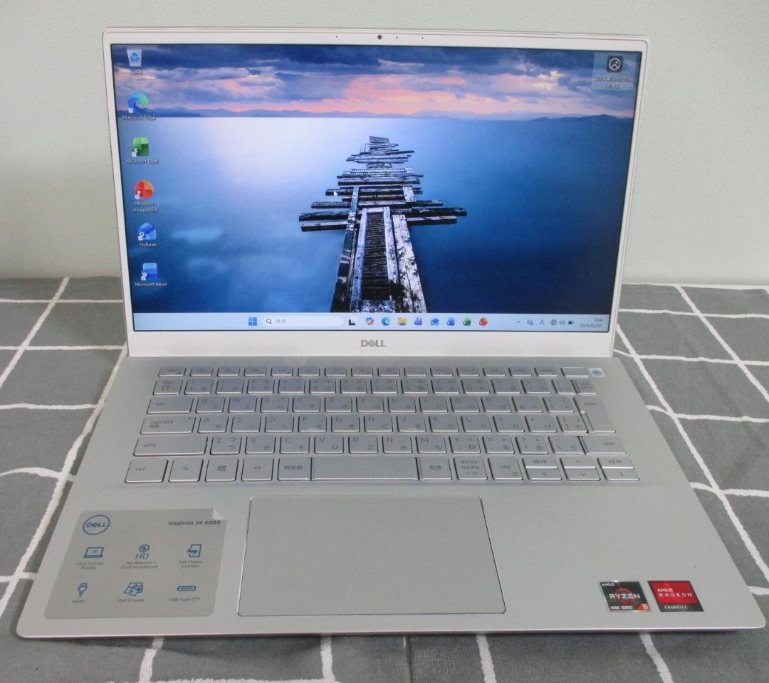 DELLモバイルノートPC Ryzen5 バッテリー98% Windows11