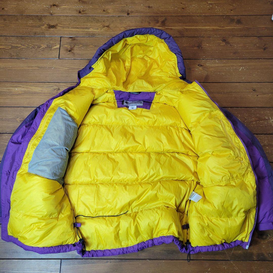 【今季大注目】90s コロンビア TITANIUM オムニヒート ダウンXL