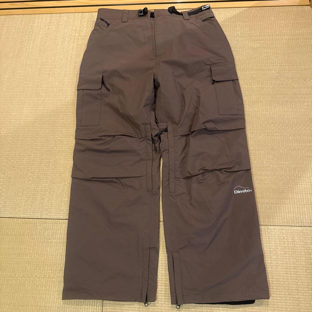 Ditex Weatherproof スノーボードパンツ ブラウン