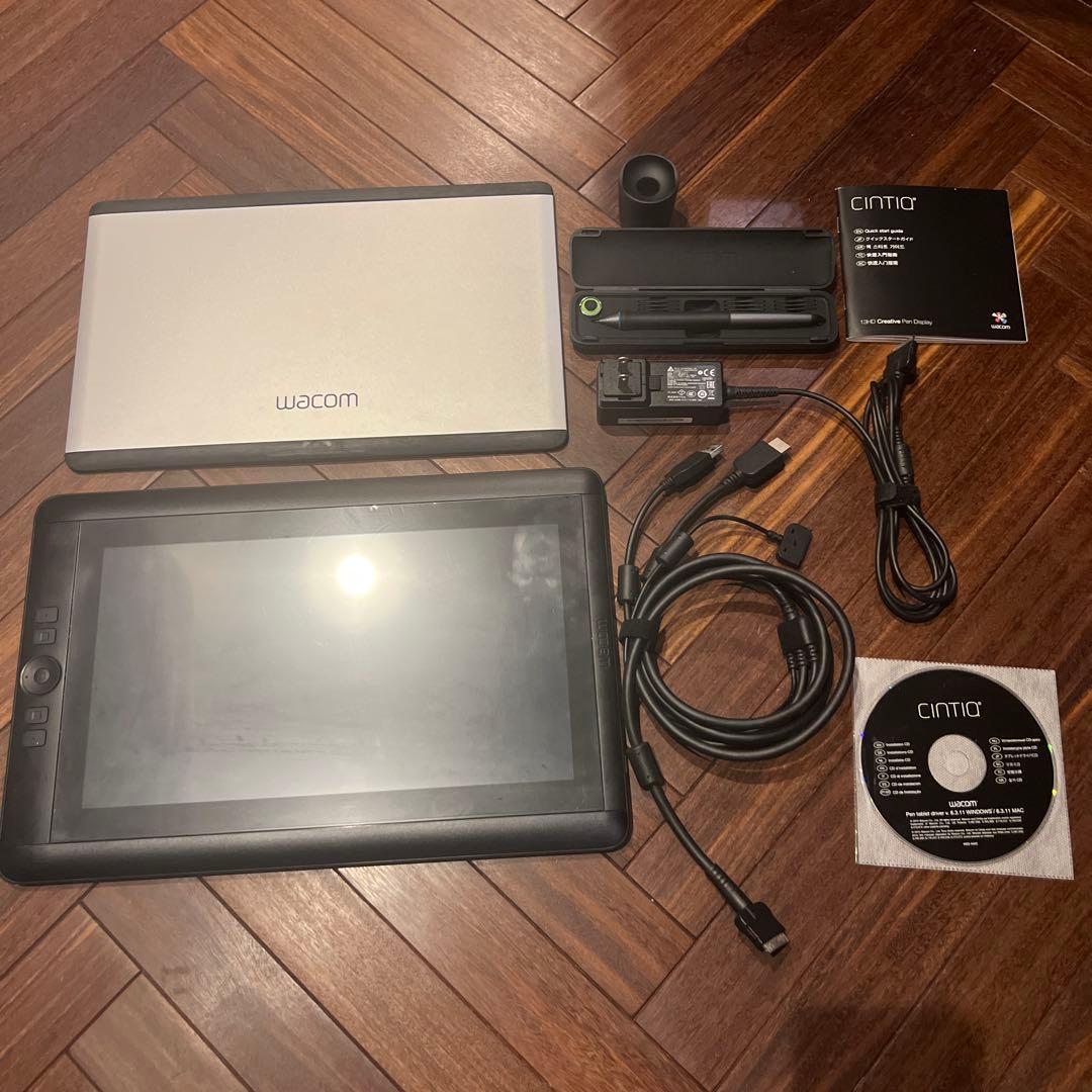 【美品】wacom ワコム 液タブ 液晶ペンタブレット Cintiq