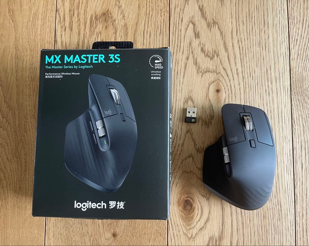 美品元箱付き Logicool MX MASTER 3S ワイヤレスマウス
