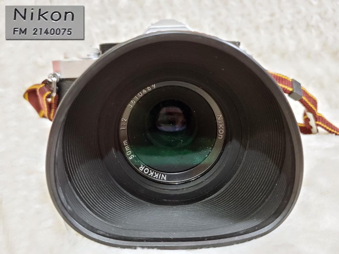 Nikon FM 一眼レフフィルムカメラ （ニコン）　カメラno1