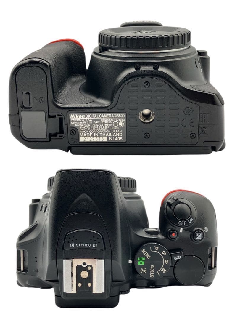 Nikon デジタル一眼レフカメラ D5500 ダブルズームキット BLACK