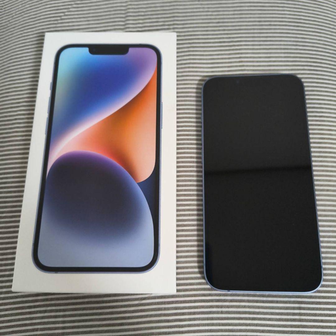 Apple iPhone 14 ブルー 本体　256GB 美品
