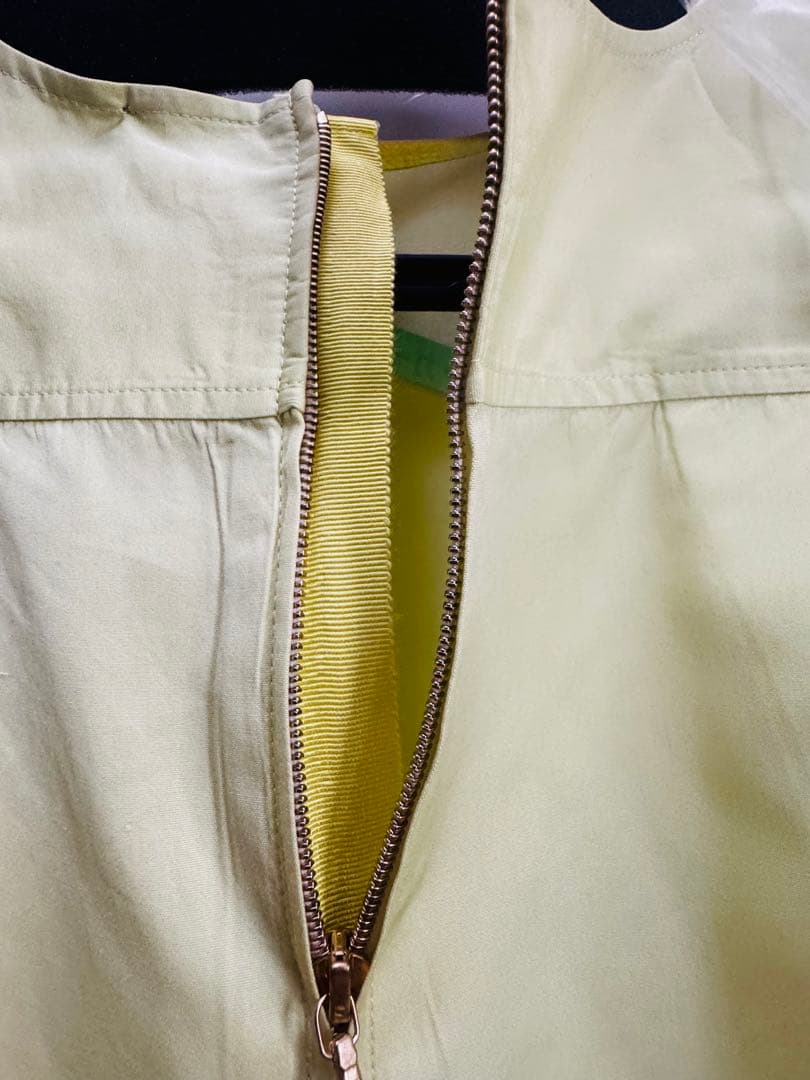 滝沢眞規子さん着用同一色違い【BLAMINK ブラウス36ライムイエロー】