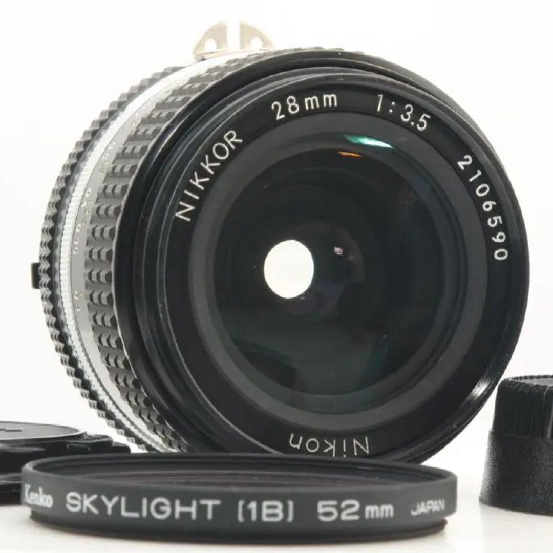 整備品 NIKKOR 28mm f3.5 Ai-s広角レンズ　単焦点レンズ