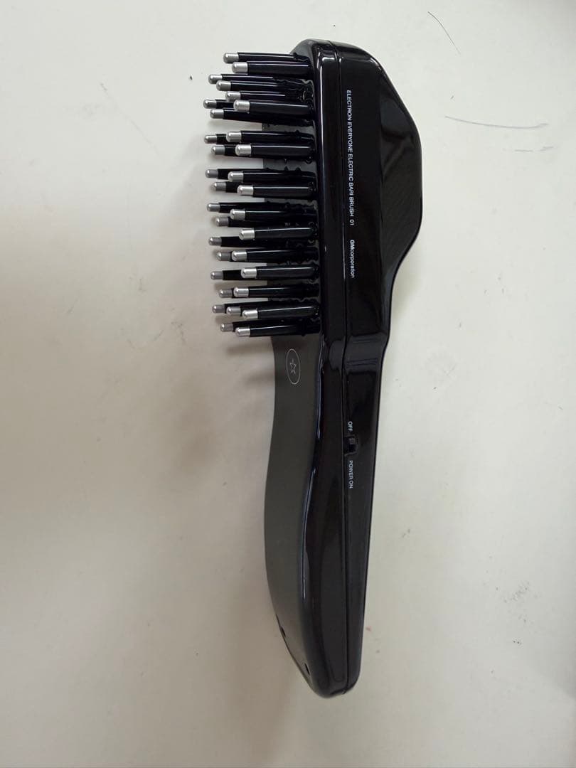 【美品】電気バリブラシ エレクトロン 美顔器 エレクトリックバリブラシ ブラック