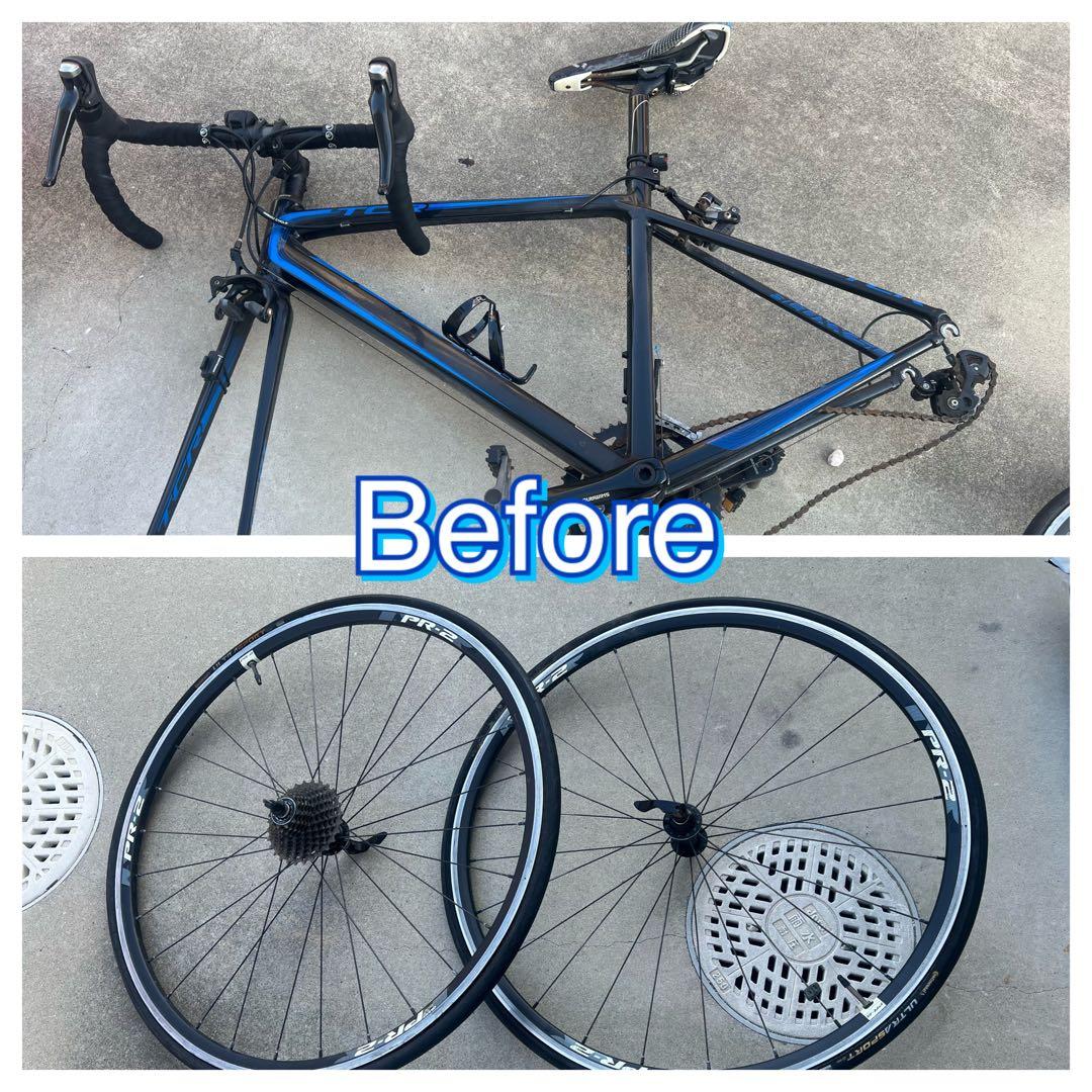 【ロードバイク】ジャイアントTCR SLR2　マットブラック