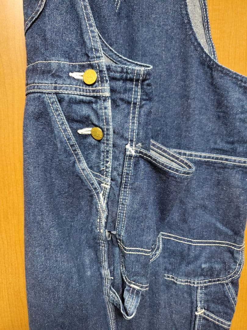 Lee デニムオーバーオール 25年から30年前の物
