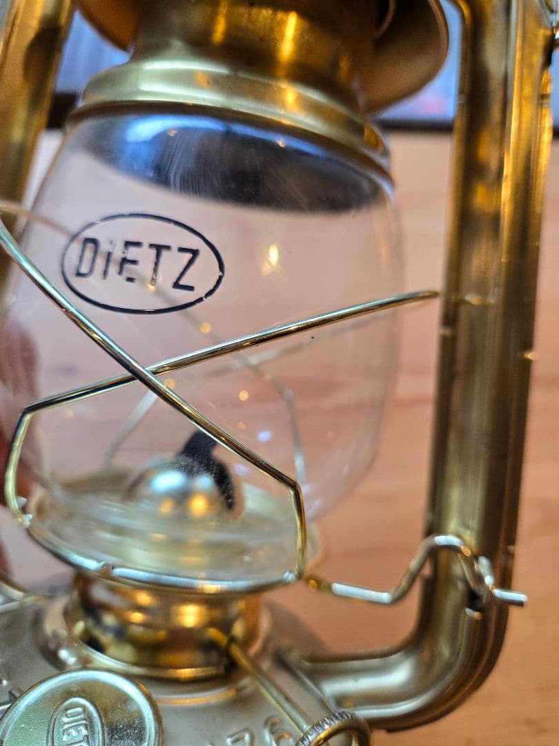 DIETZ 76 ランタン 真鍮製 デイツ ハリケーンランタンブラス