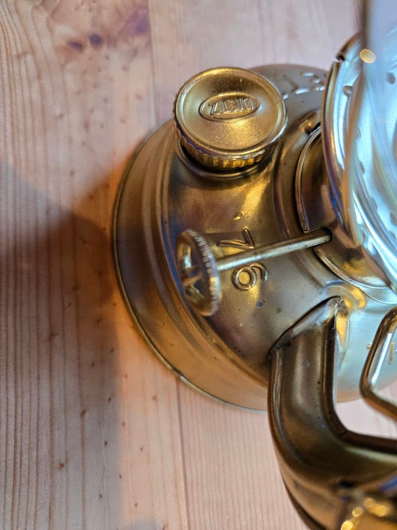 DIETZ 76 ランタン 真鍮製 デイツ ハリケーンランタンブラス