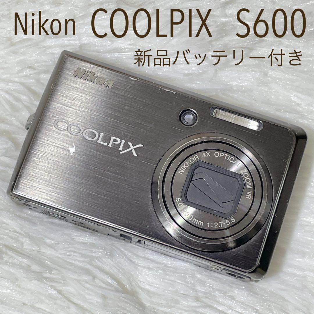 【✨良品✨】Nikon COOLPIX S600 新品バッテリー付き