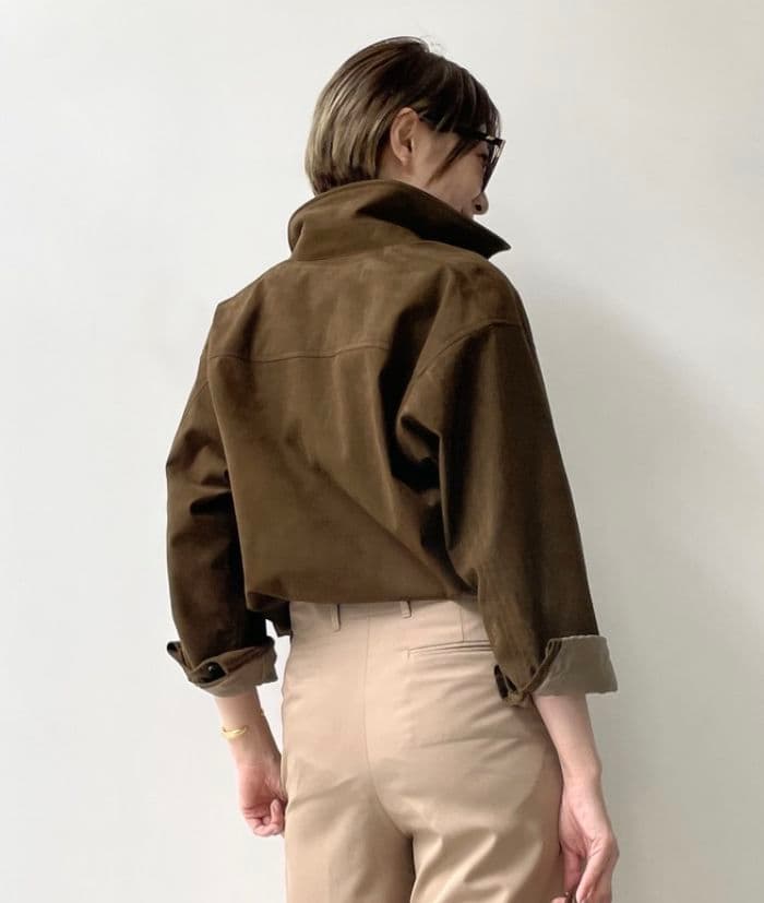 ジャケット・アウター artificial suede CPO Jacket