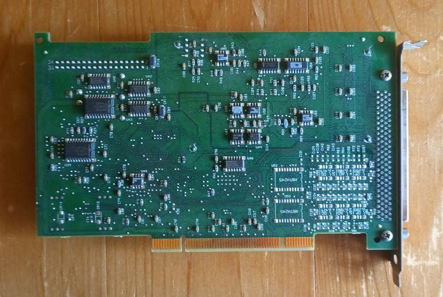 [現状渡しNCNR] NI製PCI-6033E 拡張カード