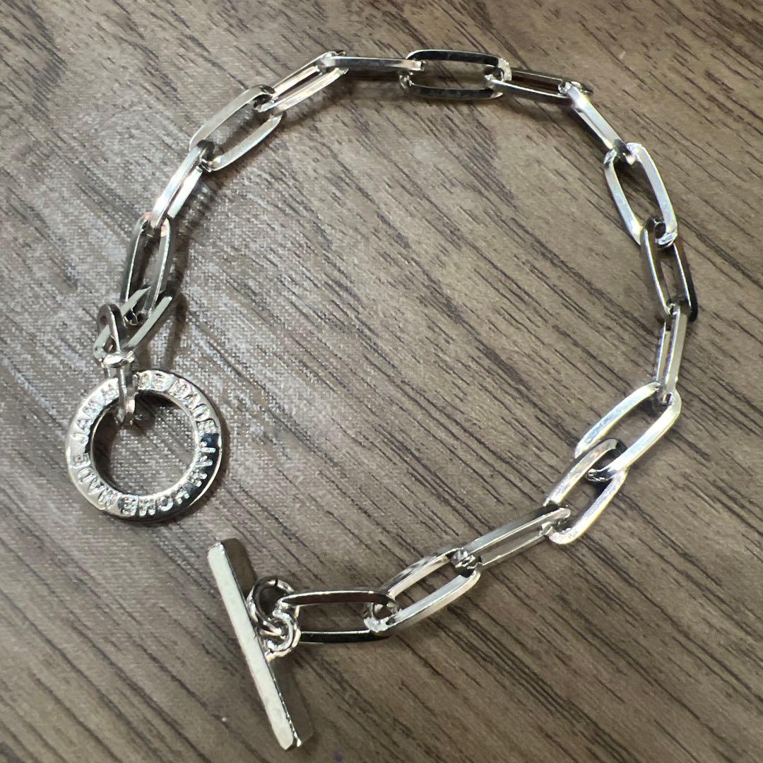 JAM  MADE シルバーリンクチェーンブレスレット【新品未使用】