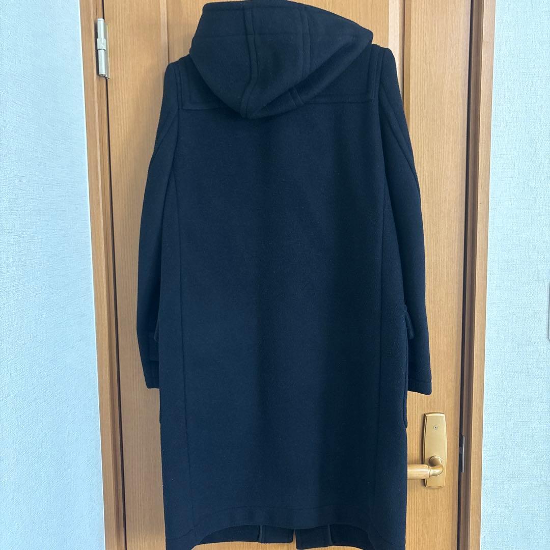 美品 希少サイズ　ハイク HYKEダッフルコート サイズ3ネイビー ロング丈