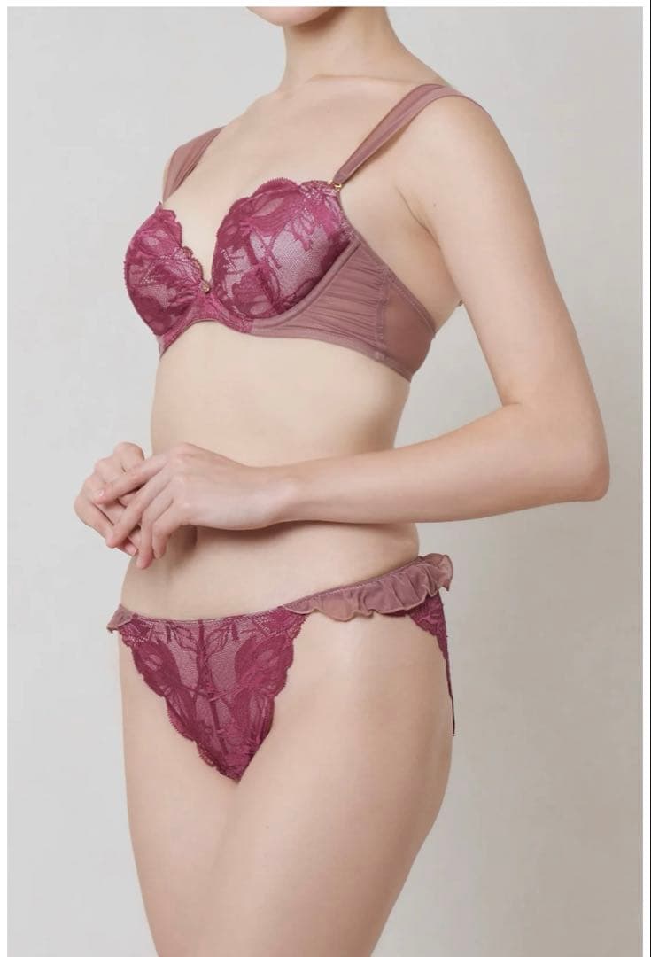 【新品未使用】ROSIER ブラショーツセットE75ピンク