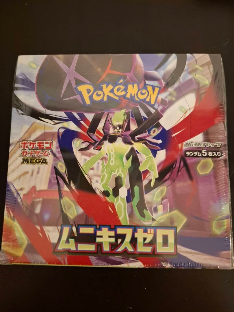 新品未開封】ポケモンカードゲーム MEGA ムニキスゼロ　シュリンク付き