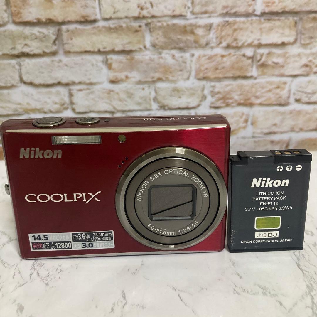 Nicon COOLPIX S710 動作確認済み バッテリー付き