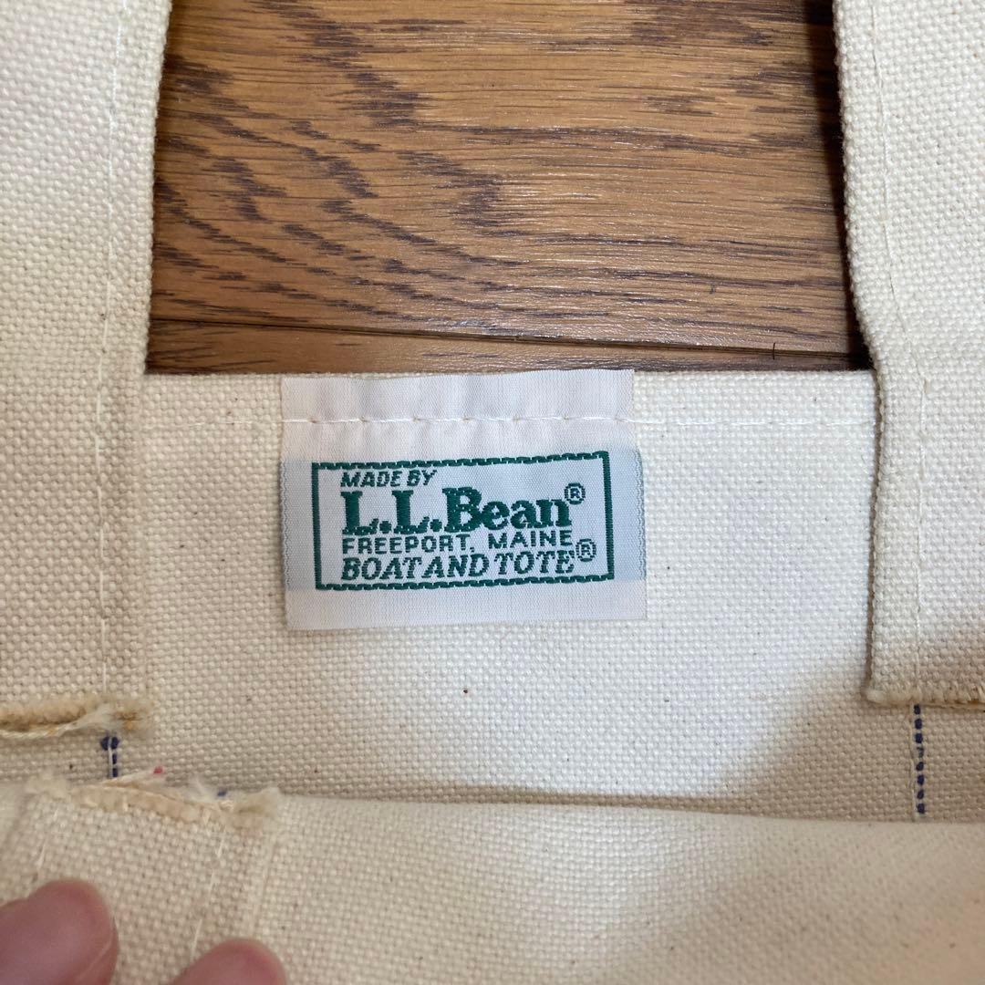 【極美品】ビンテージ LLbean トート ボート&トートタグ 80s90s
