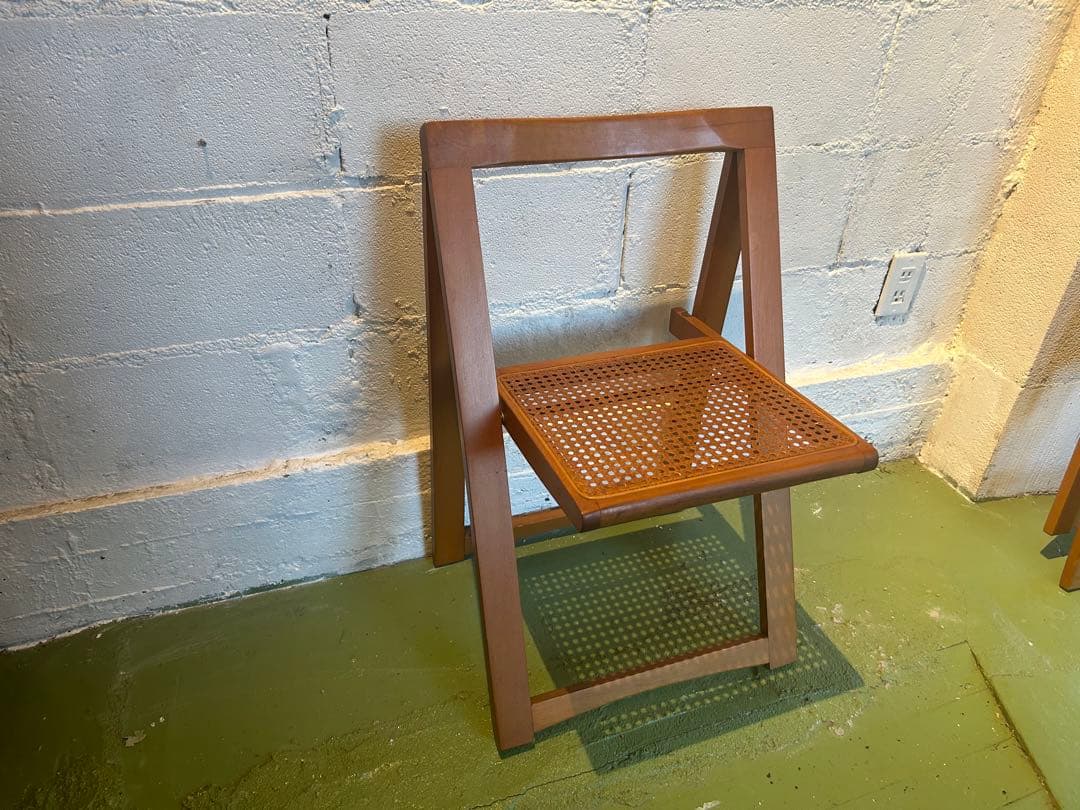 ラタンチェア　ビンテージ　1脚