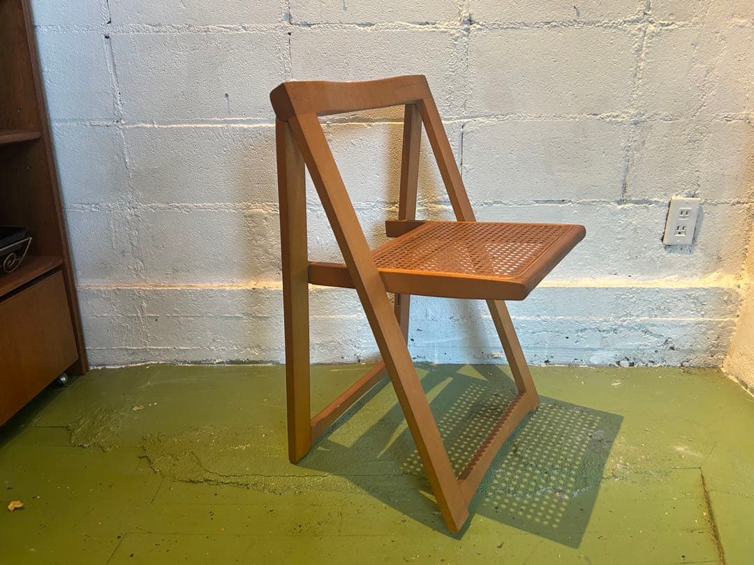 ラタンチェア　ビンテージ　1脚