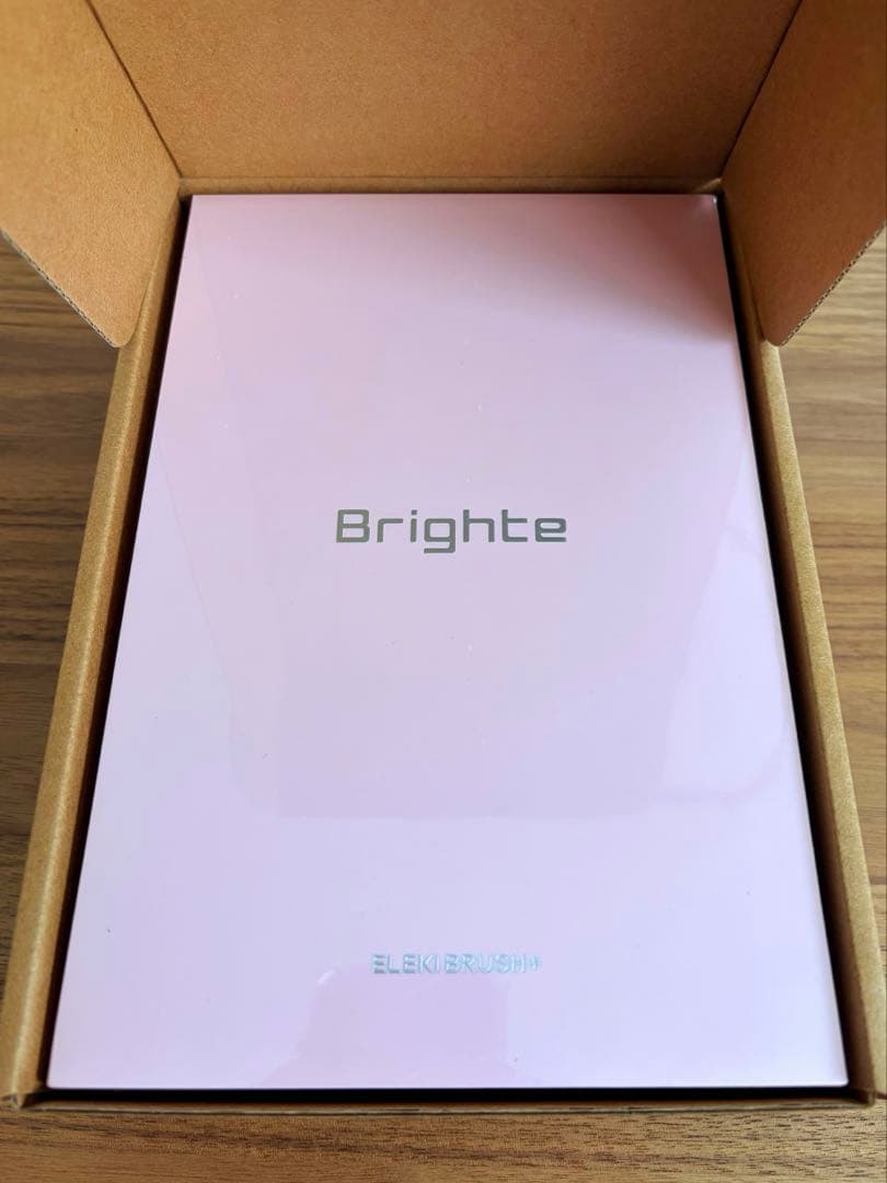 Brighte ELEKI BRUSH+ 美顔器 ピンク