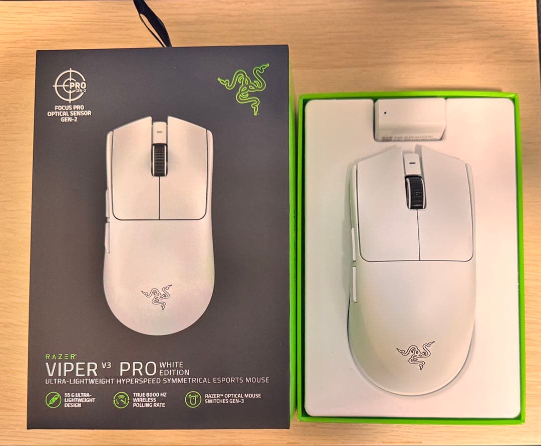 マウス・トラックボール Razer Viper V3 Pro White