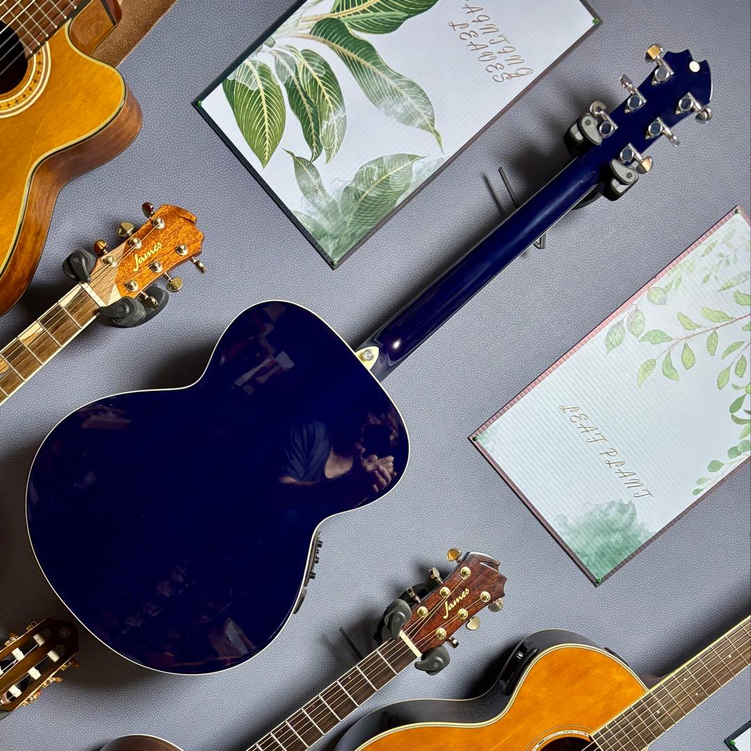 【美品エレアコ】James JF400-SBB fishmanプリアンプ装着