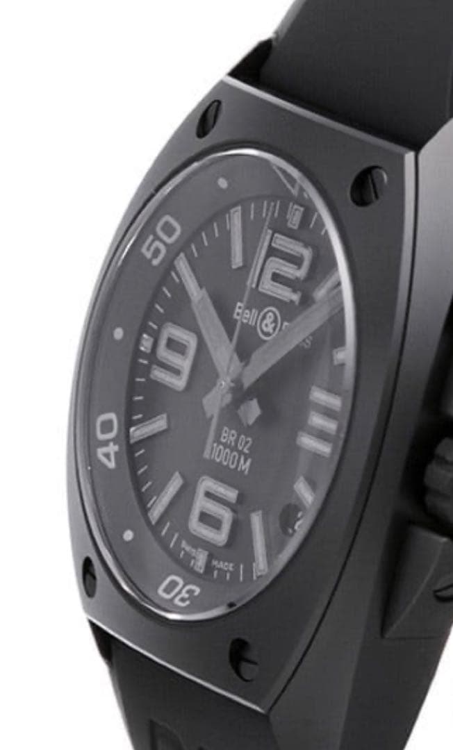 お値下げ❣️Bell & Ross BR 02 ブラック 時計