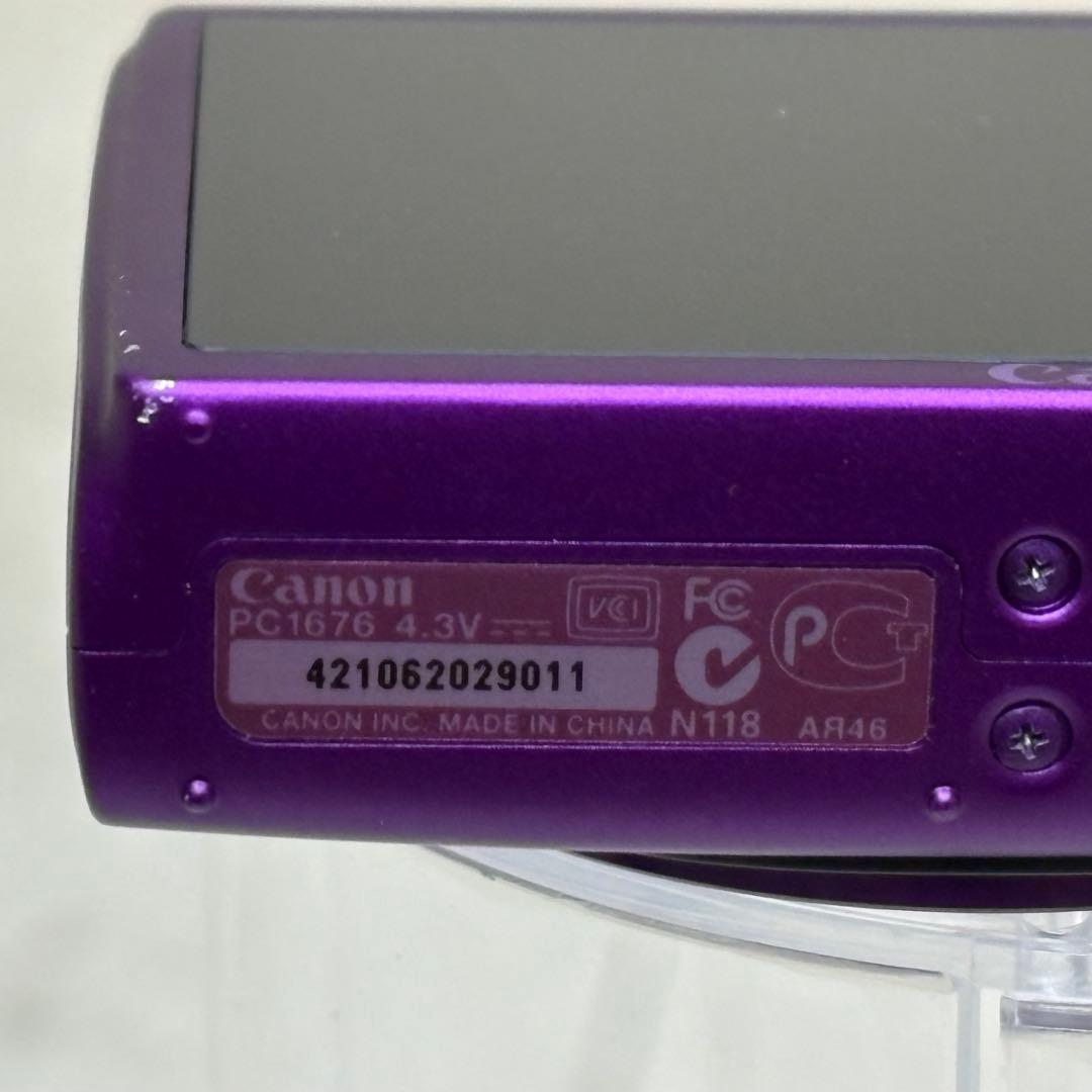 Canon カメラ　IXY 600F PC1676 充電器　箱　コンデジ　動作品