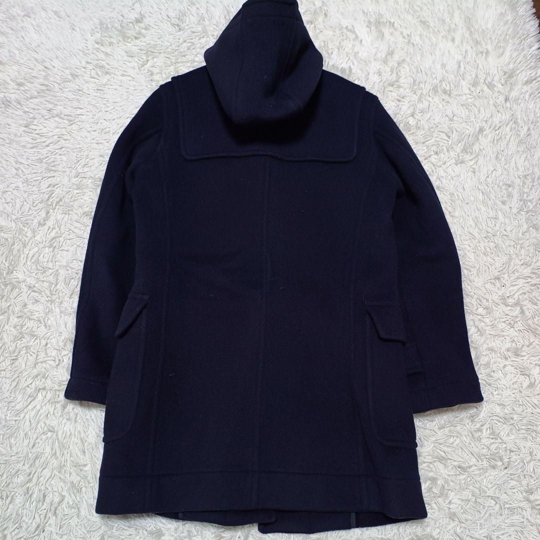 ブルーブルー ダッフルコート イングランド製 裏地チェック