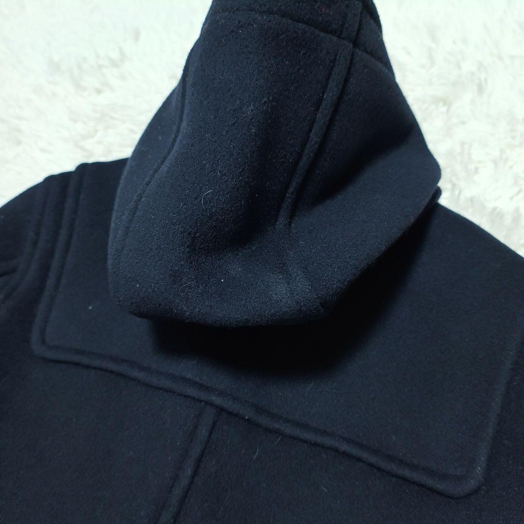 ブルーブルー ダッフルコート イングランド製 裏地チェック