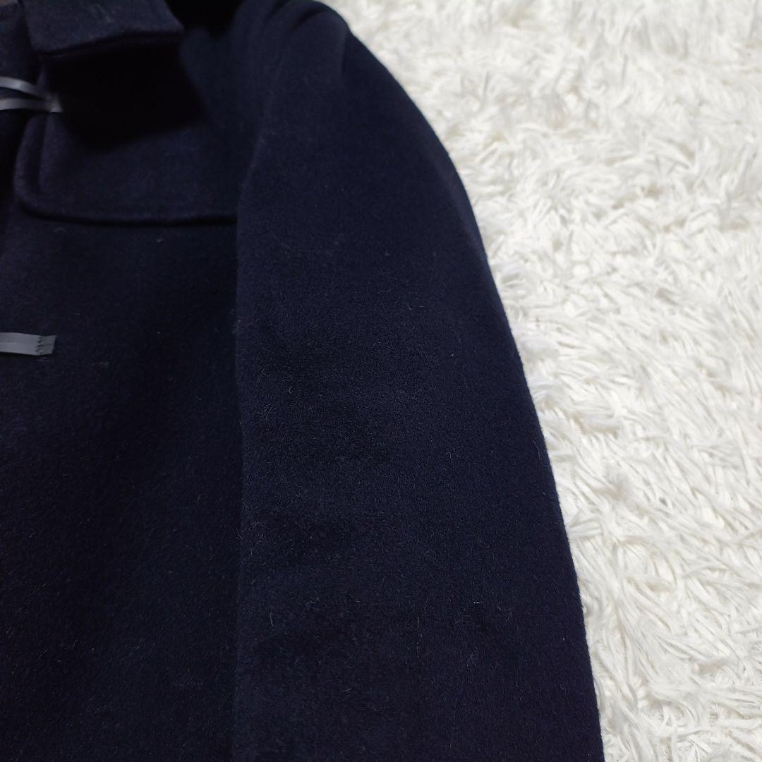 ブルーブルー ダッフルコート イングランド製 裏地チェック