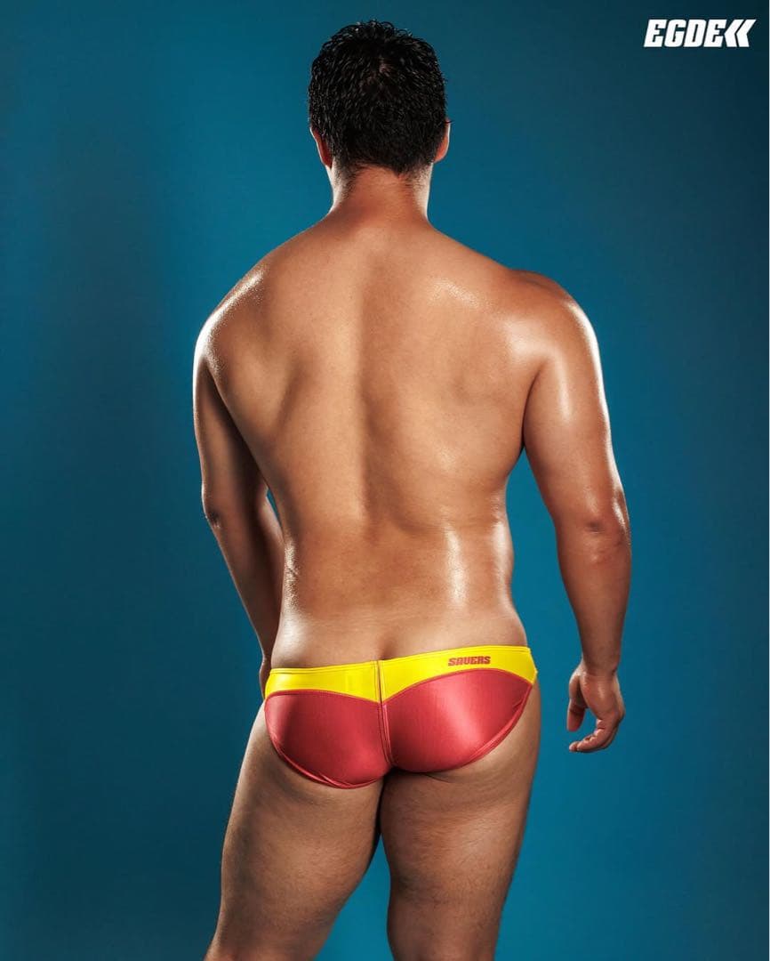 EGDE エッジ　WX SAVERS ビキニ　ライフセーバー　競パン風　M