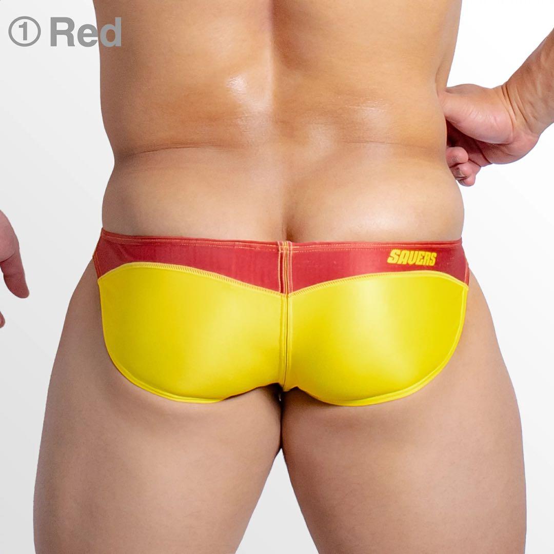 EGDE エッジ　WX SAVERS ビキニ　ライフセーバー　競パン風　M