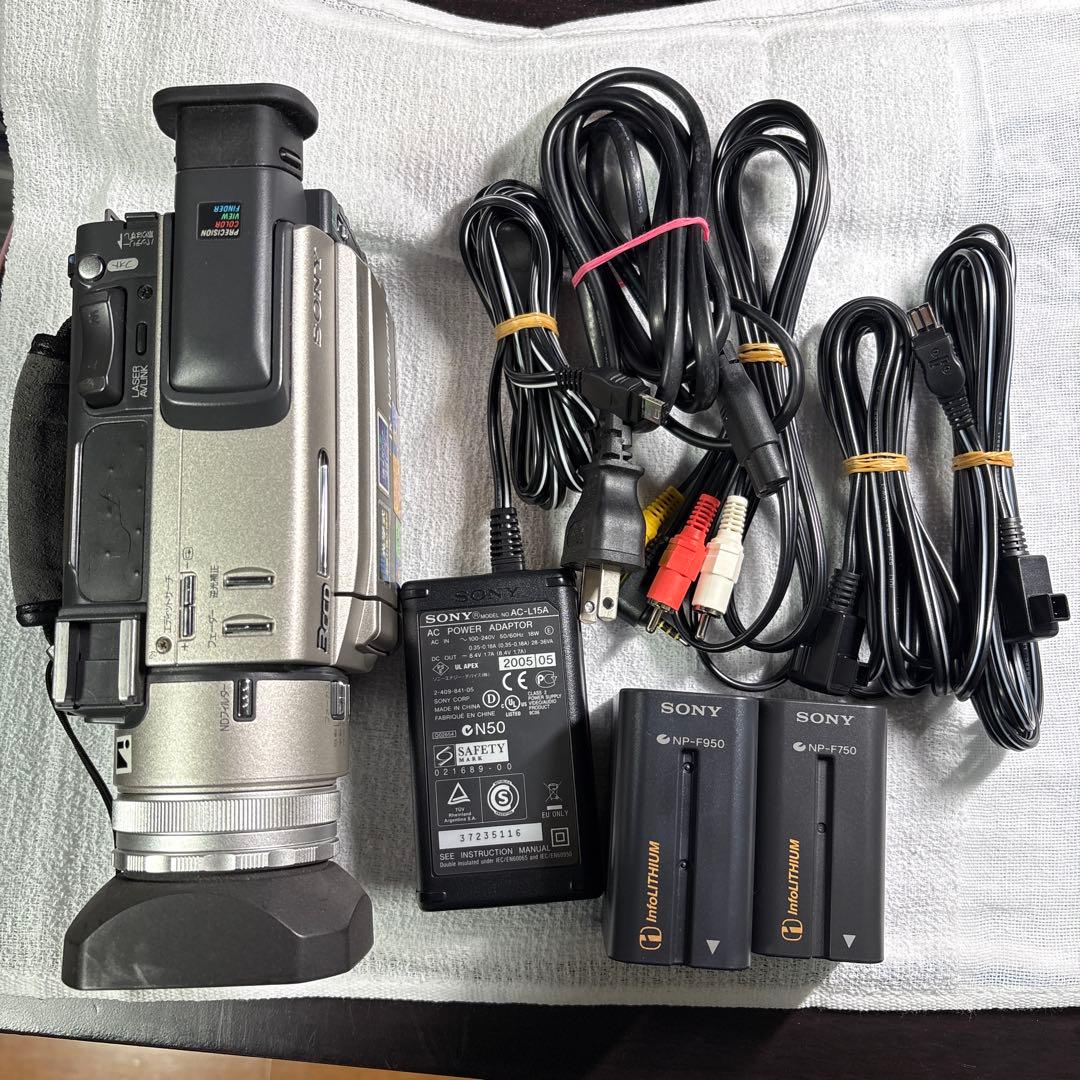 SONY DCR-TRV900 バッテリー、配線付き