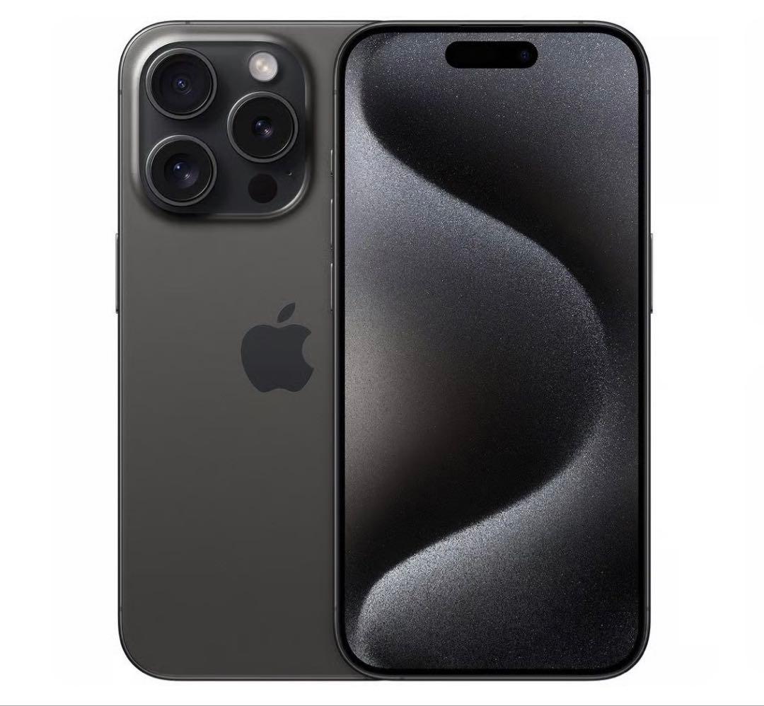 iPhone15pro 256gb ブラックチタニウム新品未使用