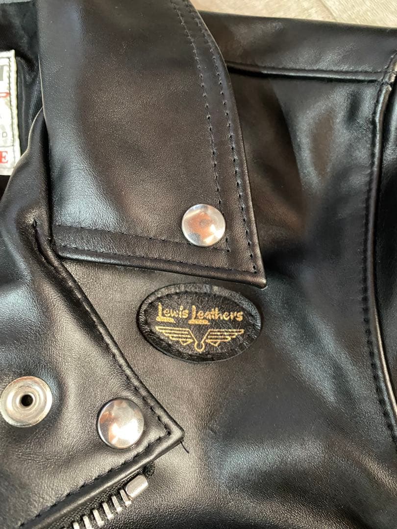 Md Tokyo Lewis Leathers ライトニング　ブラック38