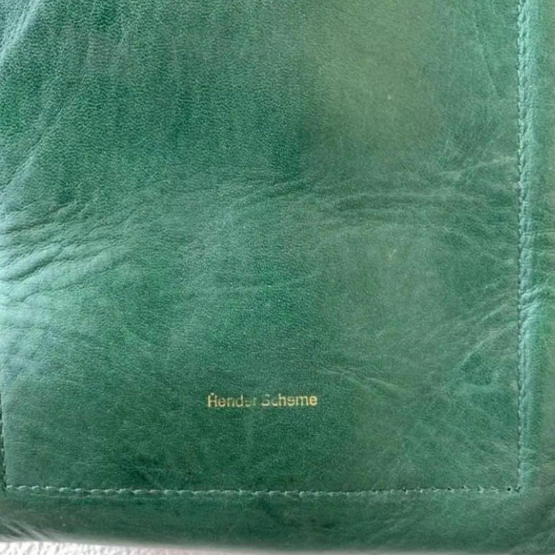 hender scheme グリーン　ショルダーバッグ
