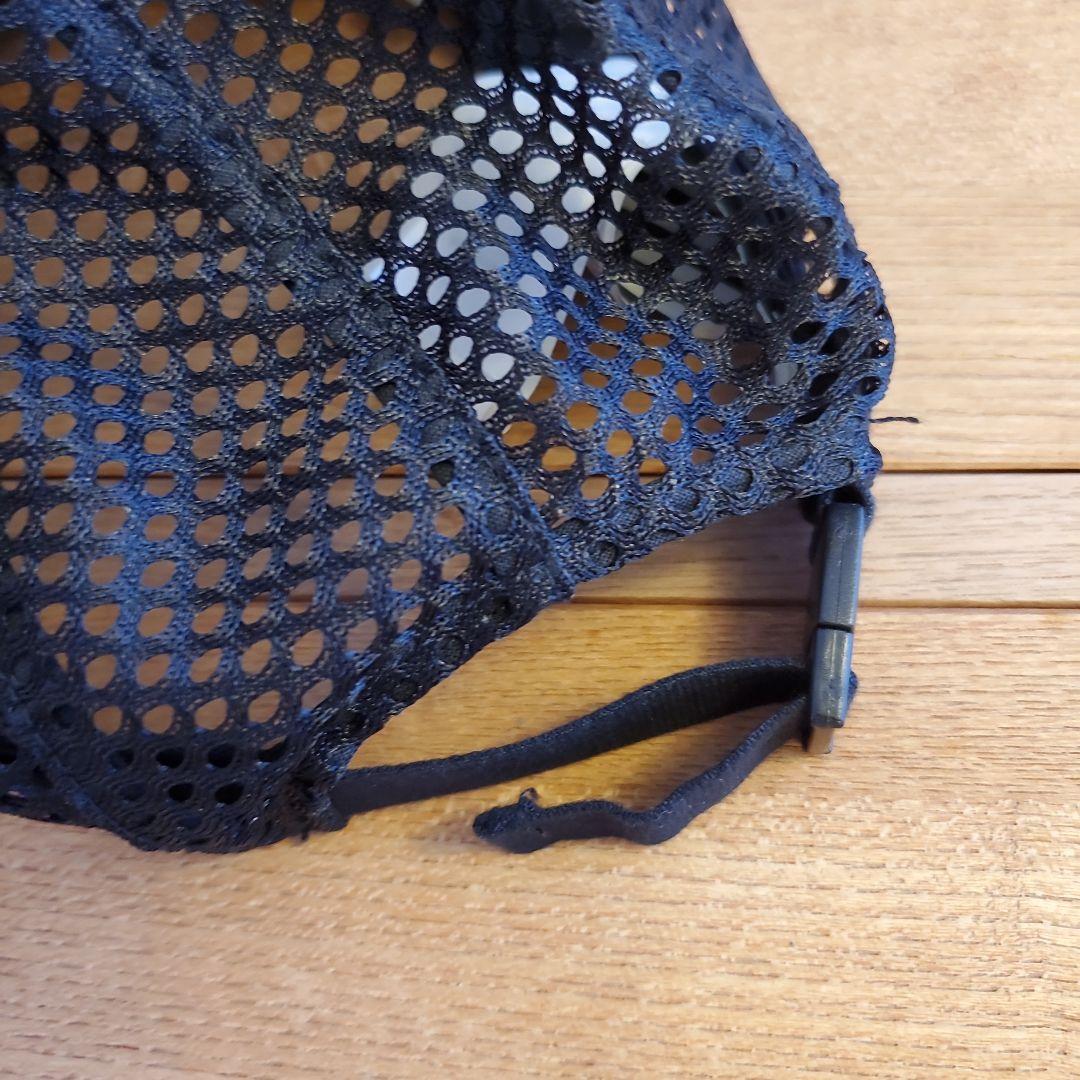 【新品未使用タグつき】off-white　メッシュ　キャップ　黒