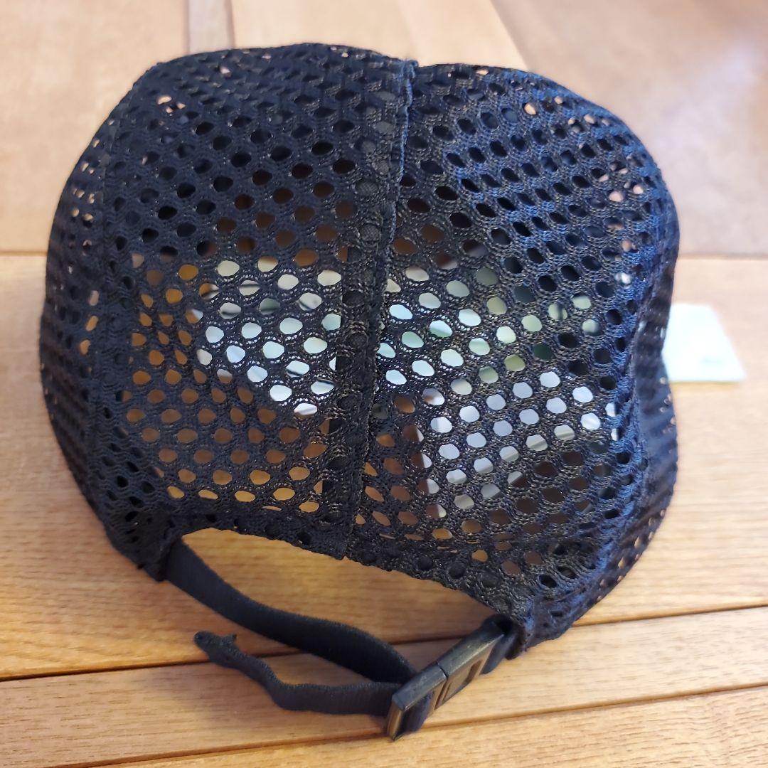 【新品未使用タグつき】off-white　メッシュ　キャップ　黒